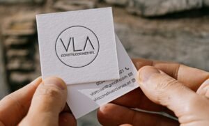 constructores inmobiliaria papeleria premium impresa en letterpress