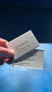 Tarjeta personal Abogada Brenda Ibarra